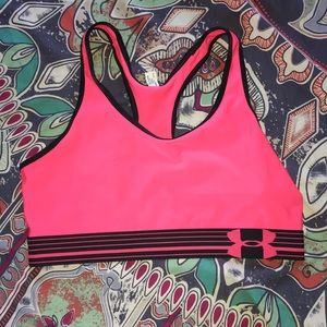 Under Armour Pink Sports Bra